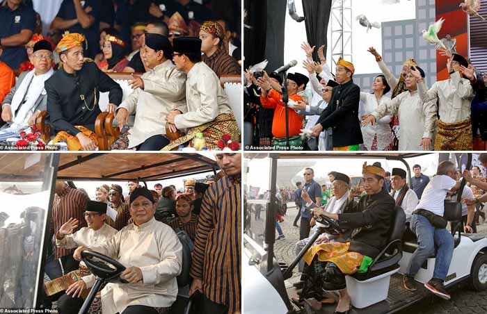 Kampanye Damai Dimulai, Jokowi dan Prabowo Ikrar Tanpa Hoax dan Isu SARA